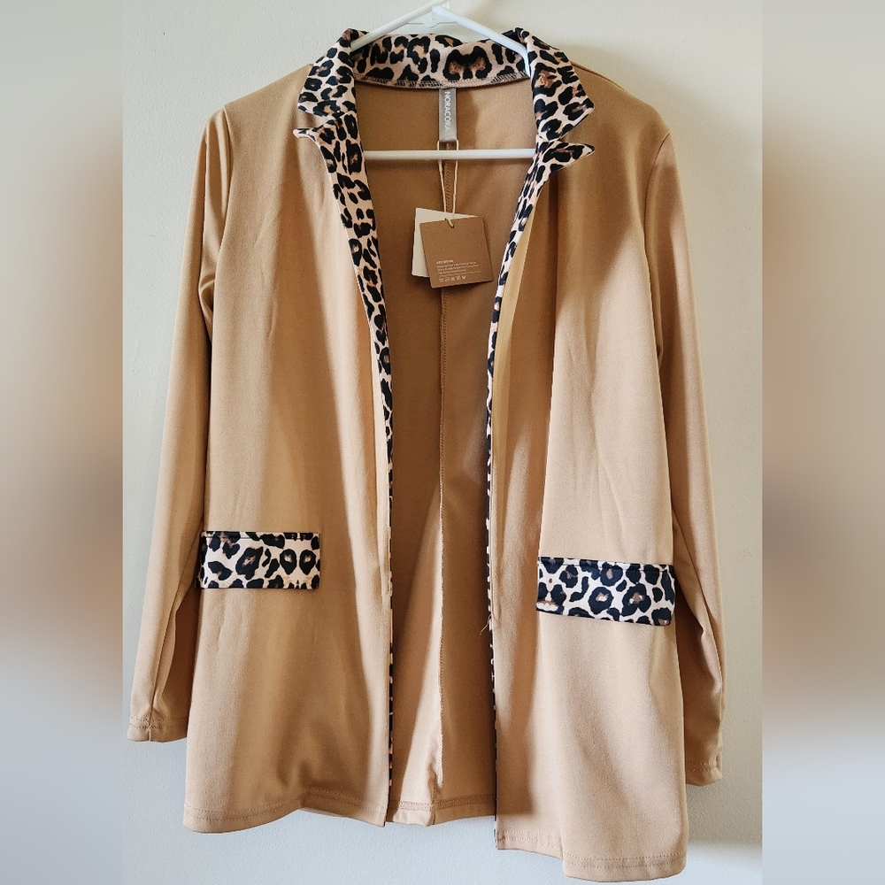 NWT NoraCora Women's Small Open Blazer - Picture 2 of 12